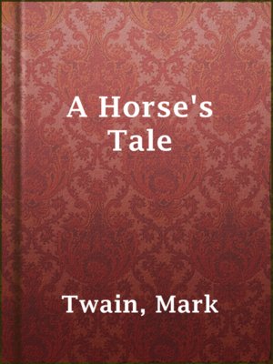 cover image of A Horse's Tale